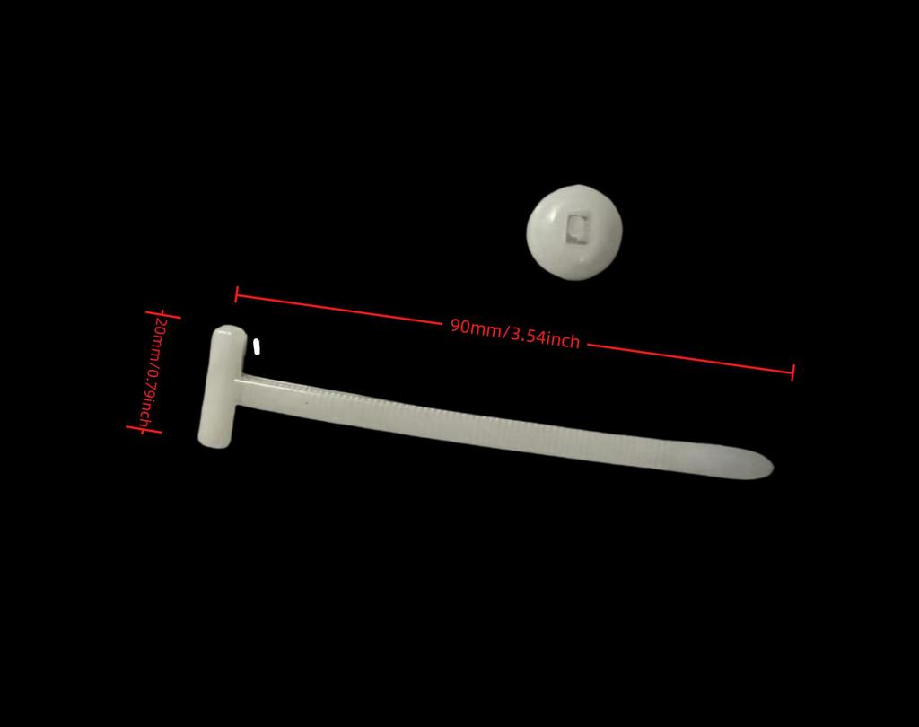 Multifunctional Nylon Cable Tie & Trunk Expansion Screw Set