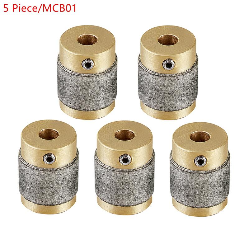 Grinder Bit Head For Glass Stone Stained Glass Diamond Grinder Bit Head (1,3/4,1/4 ,1/8 Inch) For Glass Stone Ceramic Grinding