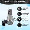 Wytrzymały-Samochodowy zawór sterujący olejem wałka rozrządu zawór elektromagnetyczny VVT 4884695AB 4884695AA Do Chrysler 200 Dodge Avenger Jeep Patriot