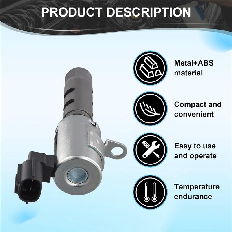 Wytrzymały-Samochodowy zawór sterujący olejem wałka rozrządu zawór elektromagnetyczny VVT 4884695AB 4884695AA Do Chrysler 200 Dodge Avenger Jeep Patriot
