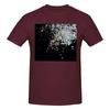 100 Cotton Black And Holographic Sparkle Tshirt Unisexs Funny Oversized T Shirt Unisex Round Neck Summer Shirts Tops S6xl