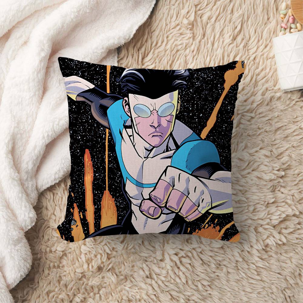 Animation I-Invincibles Lucky Dragon Pillow Cover Sofa Cushion Cover Home Room Decoration Children Gift