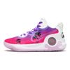 KD Trey 5 IX Ep Amortecimento Antiderrapante Resistente à Abrasão Cano Baixo Tênis de Basquete Vintage Masculino Rosa Roxo DJ6922-100(EquipaF-)