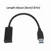Portable USB3.0 To HD Multimedia Adapter 5Gbps Speed 5Gbps Video Adapter  for Windows PC