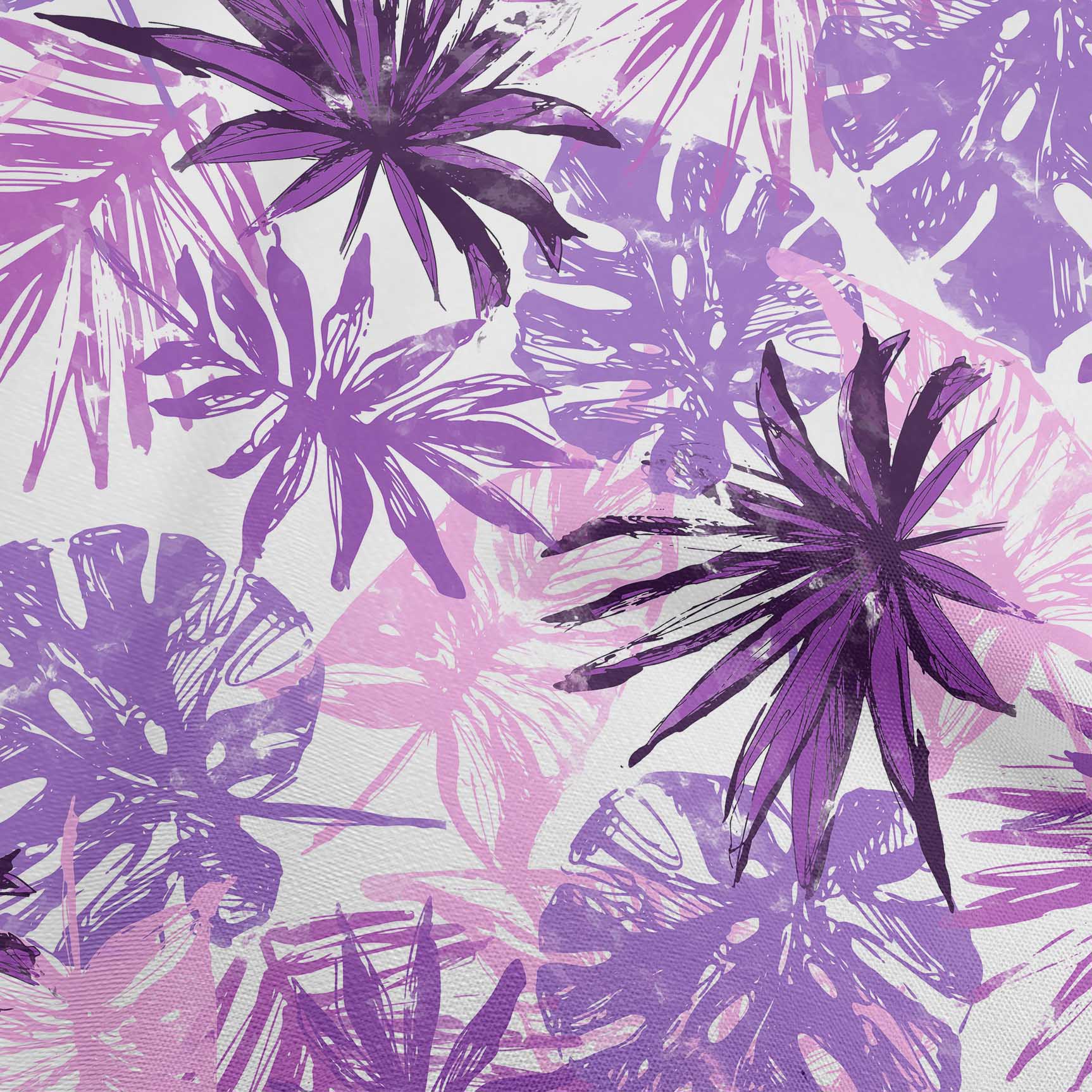 

oneOone Жоржет Віскоза Бежева Тканина Листя Швейна Тканина У дворі Надруковані своїми руками Швейні приладдя для одягу 42 дюйми 42 Inch Wide - Viscose Chiffon фіолетовий