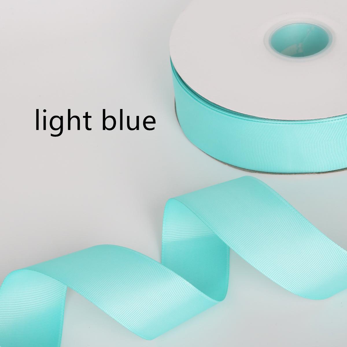 

Корсажная лента для декора и заворачивания подарков на Рождество 38MM светло-синий