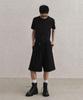 SENTAIR Belted Bermuda Wide Pants_Black