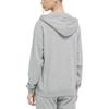 Converse Sweatshirts Unisex Gray Hooded Moderate Cardigan 10023871-A02
