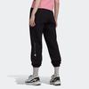 Adidas Logo Bündchenweite Lockere Jogginghose Damen Unterteile Schwarz HD9055