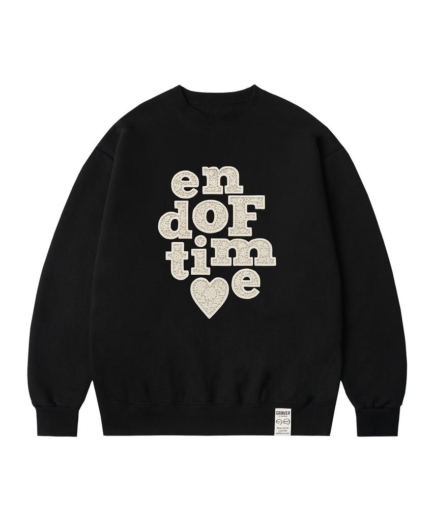 GRAVER [Unisex] End Of Time Logo Sweatshirt_11 Colors