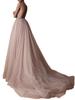 European and American Bridal Wedding Dress Women's New Banquet Suspender Bridesmaid Dress Wedding Dress