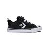 Converse Fashion Trend Low Top Canvas Shoes Baby Sneakers Black White A08478C