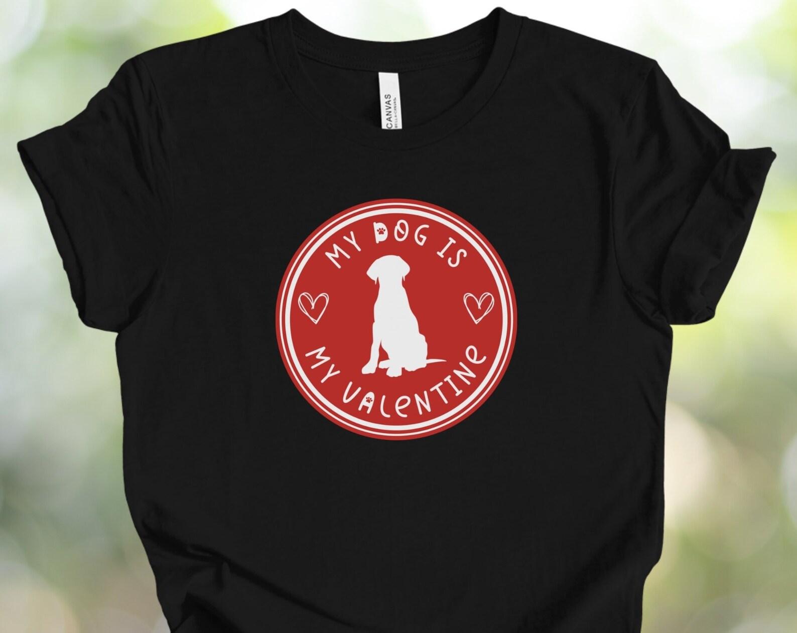 Labrador Dog Mom Valentine s Day T-Shirt S