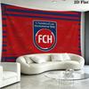 FC Heidenheim Wall Tapestry Aesthetic Wall Hanging Printed Fabric Blanket Decorative Tapestries for Bedroom Living Room Home Decor