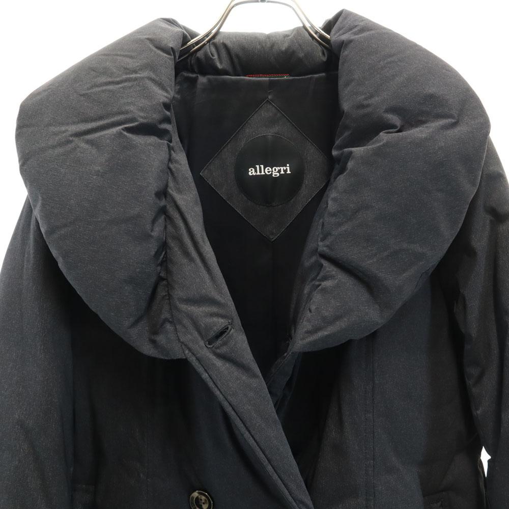 Allegri Down Coat 40 Gray Women Used