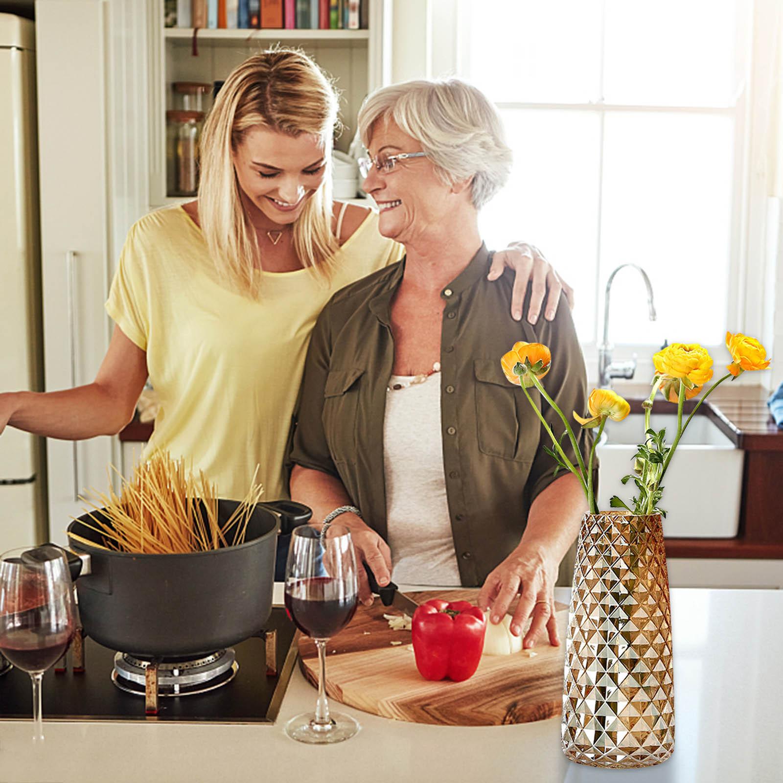 

Гальваника квадратная вертикальная стеклянная ваза прозрачная ваза ручной работы