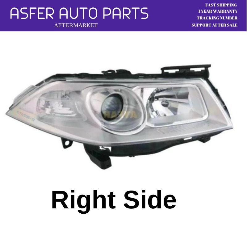 Right Headlight Motorized Lens Inside Chrome Color For Renault Megane Mk2 II 2002-2008 OEM 260103726R 7701063220