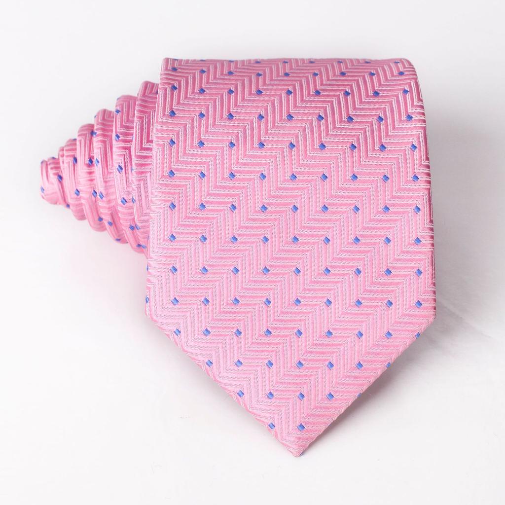 3,15"(8 cm) Mode gestreifte PaisleyTies Herren-Krawatte mit kariertem Blumenmotiv für Hochzeit