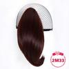 Straight Short Synthetic Ponytails For White Golden White Brown Black Ponytail