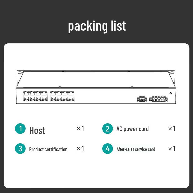 Maiwei Industrial Rackmount Ethernet Switch