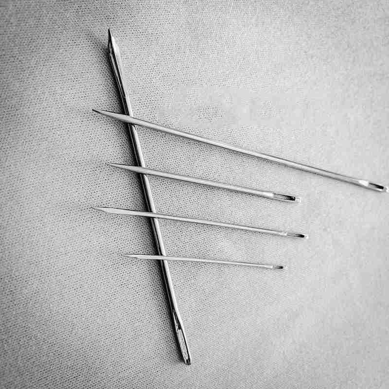 7 Pcs Repair Sewing Needles Kit Upholstery Carpets Leather Set Canvas