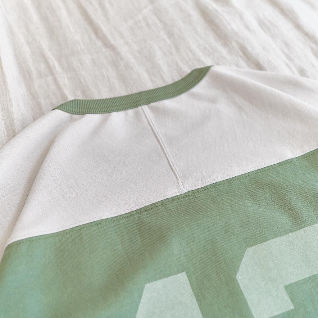 BONRROW Football Tee_Green