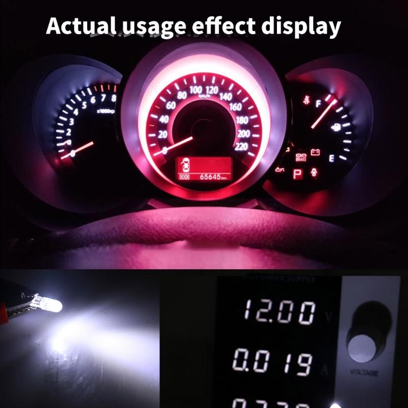 T5 LED Auto Dashboard Lamps High Brightness Energy Saving Designs LED Car Dashboard Lights set for Vehicle Interiors