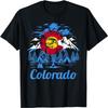 Camiseta com Design Gráfico do Pé Grande da Montanha do Colorado