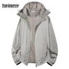 Mark Hua Fei Men's UPF50+ Quick-Dry Hooded Sun Protection Jacket