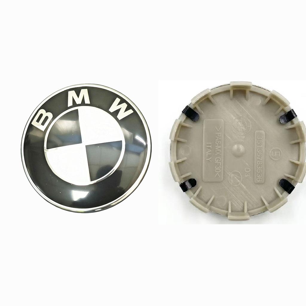 BMW GROUP 4 ks 56/68mm Středová krytka kola pro auto pro BMW E87 M Performance E36 E46 E60 E90 E91 E92 E93 F30 F20 M3 Autopříslušenství
