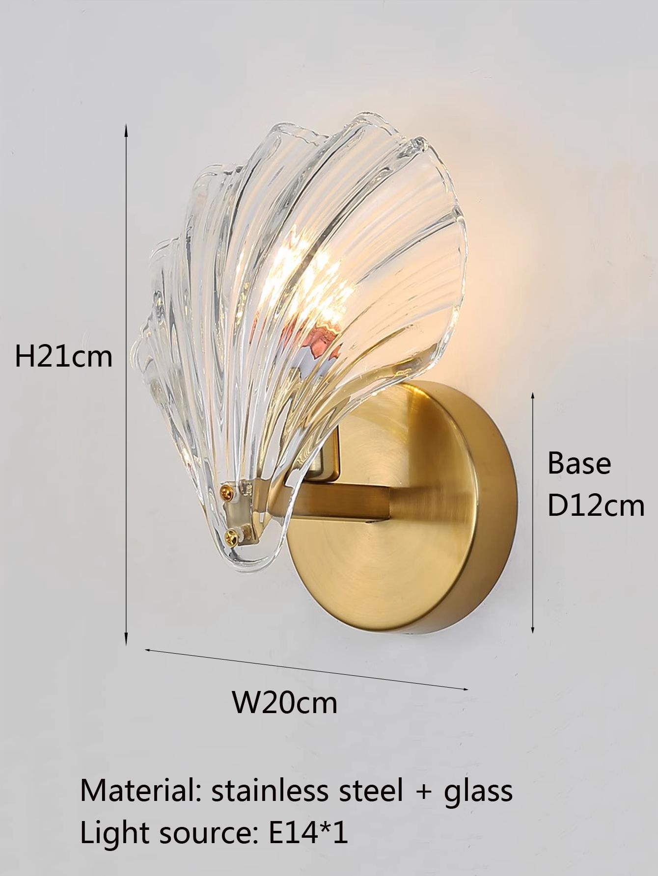 

Простой настенный светильник из стекла для спальни, гостиной, коридора, настенный светильник E14, прикроватные лампы, светильники для внутренней отделки
