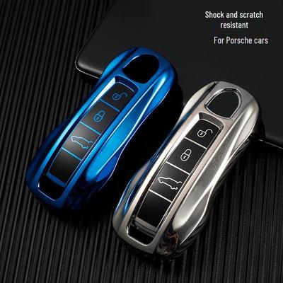 Compatible Porsche Key Case Shell for New and Old Models - 20 Cayenne, 911, Panamera.