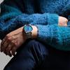 CITIZEN TSUYOSA Collection AUTOMATIC NJ0151-53W men's watch sapphire glass multicolor rainbow index silver international model
