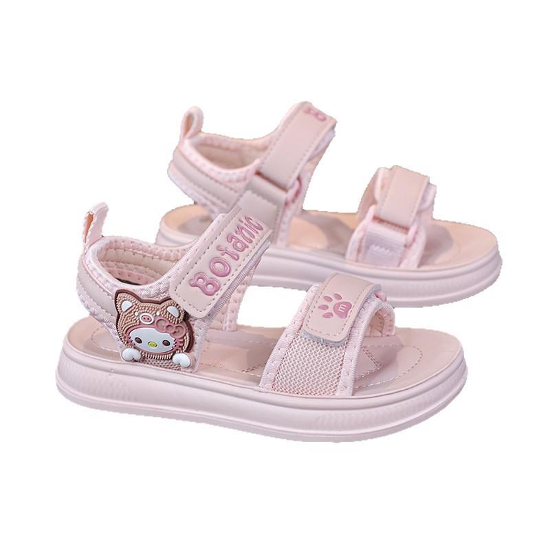 Girls sandals new summer fashion children's princess shoes baby cute beach shoes girls sandals soft sole
