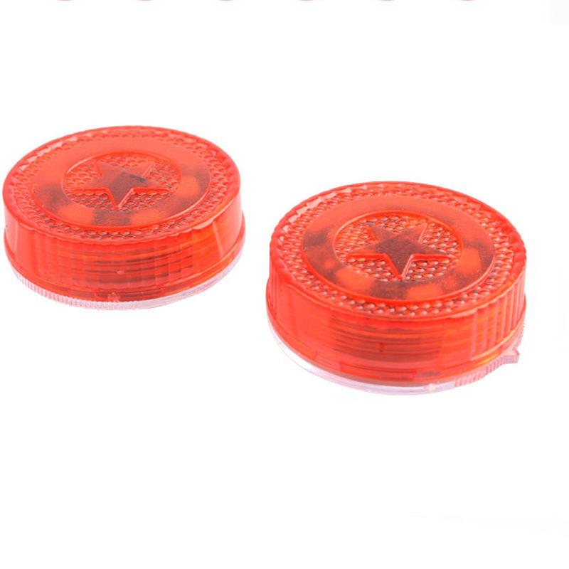 

2 шт. светодиодные автомобильные открывающиеся двери, защитная сигнализация, сигнальные огни, лампа против заднего столкновения, легко установить красный