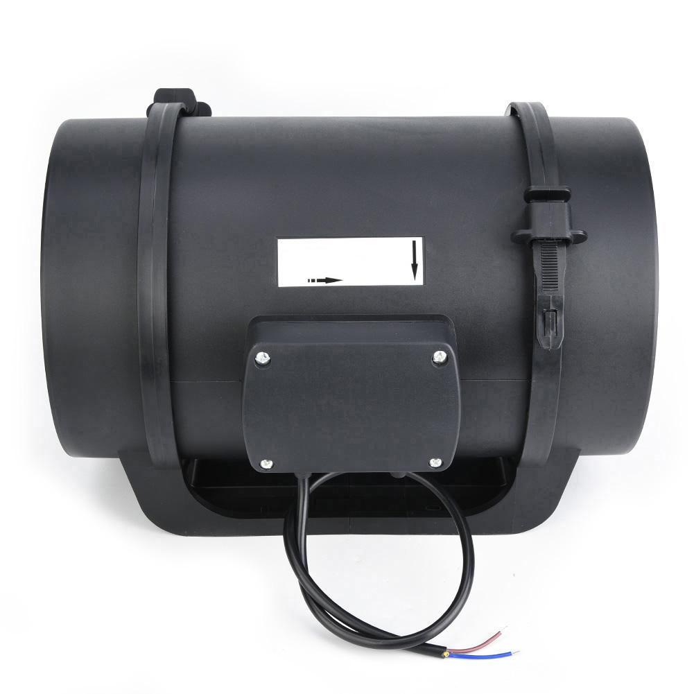 8in EC Motor Ventilation Exhaust Fan Duct Fan PWM Adjustable Speed Controller 760CFM 220V
