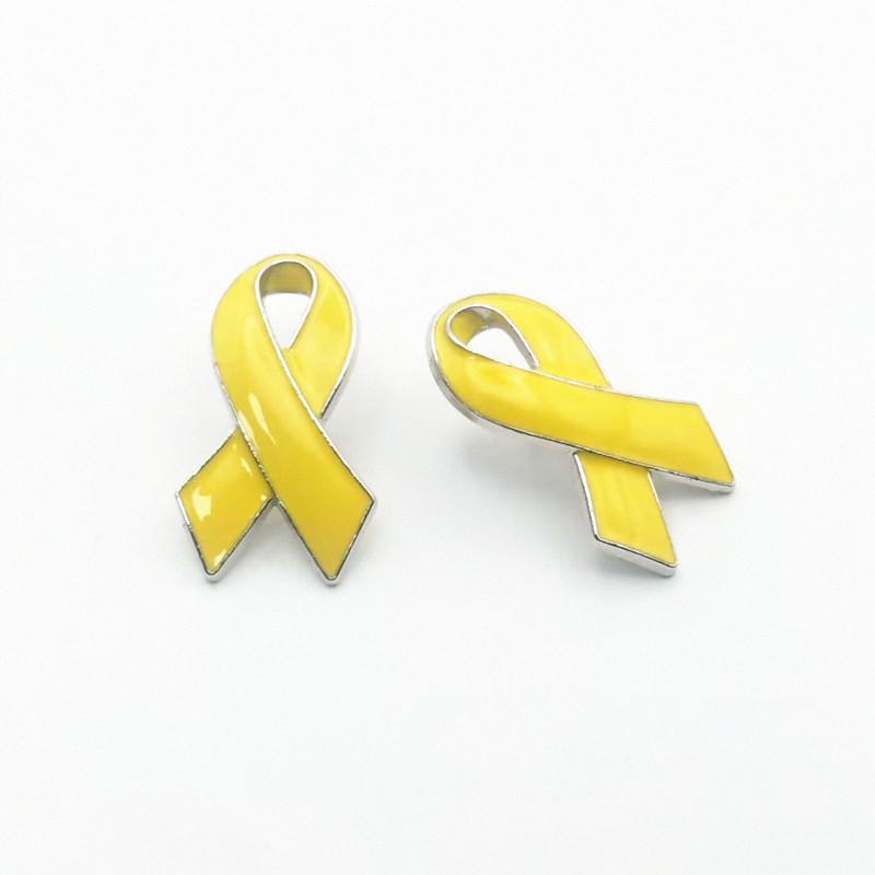 Promotional Red Ribbon Metal Badge for Breast Love Public Welfare Activity - Cross-border Brooch Pin Jewelry