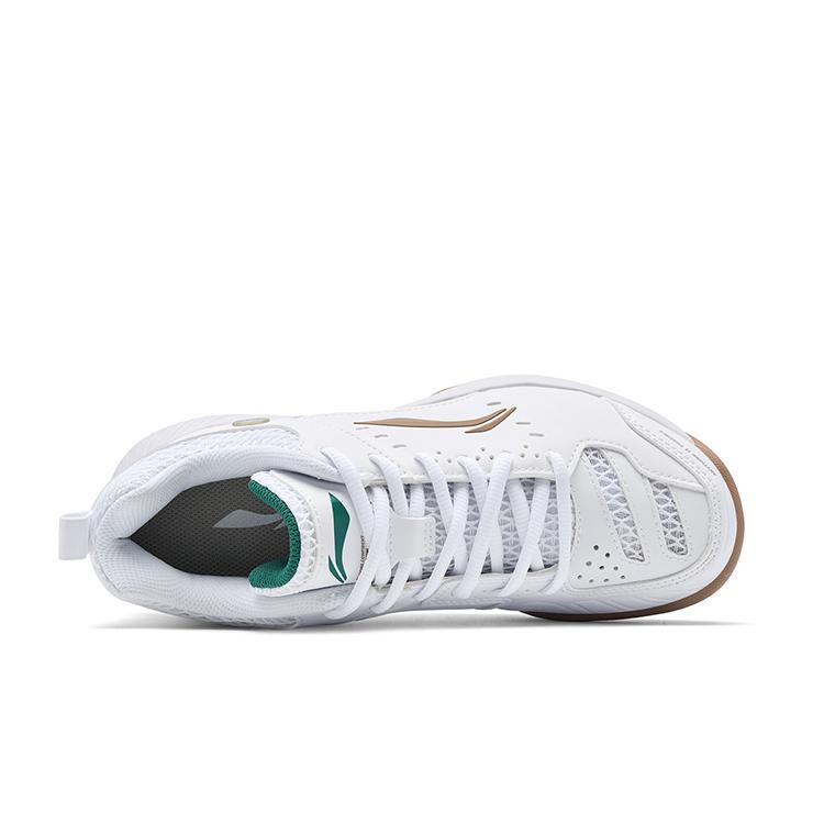 Li-Ning Light Feather Series Rocket Shoes 2.0 Fashion Comfortable Non-Slip Wear-Resistant Breathable Low-Top Badminton Shoes Unisex Sneaker AYTU049-1