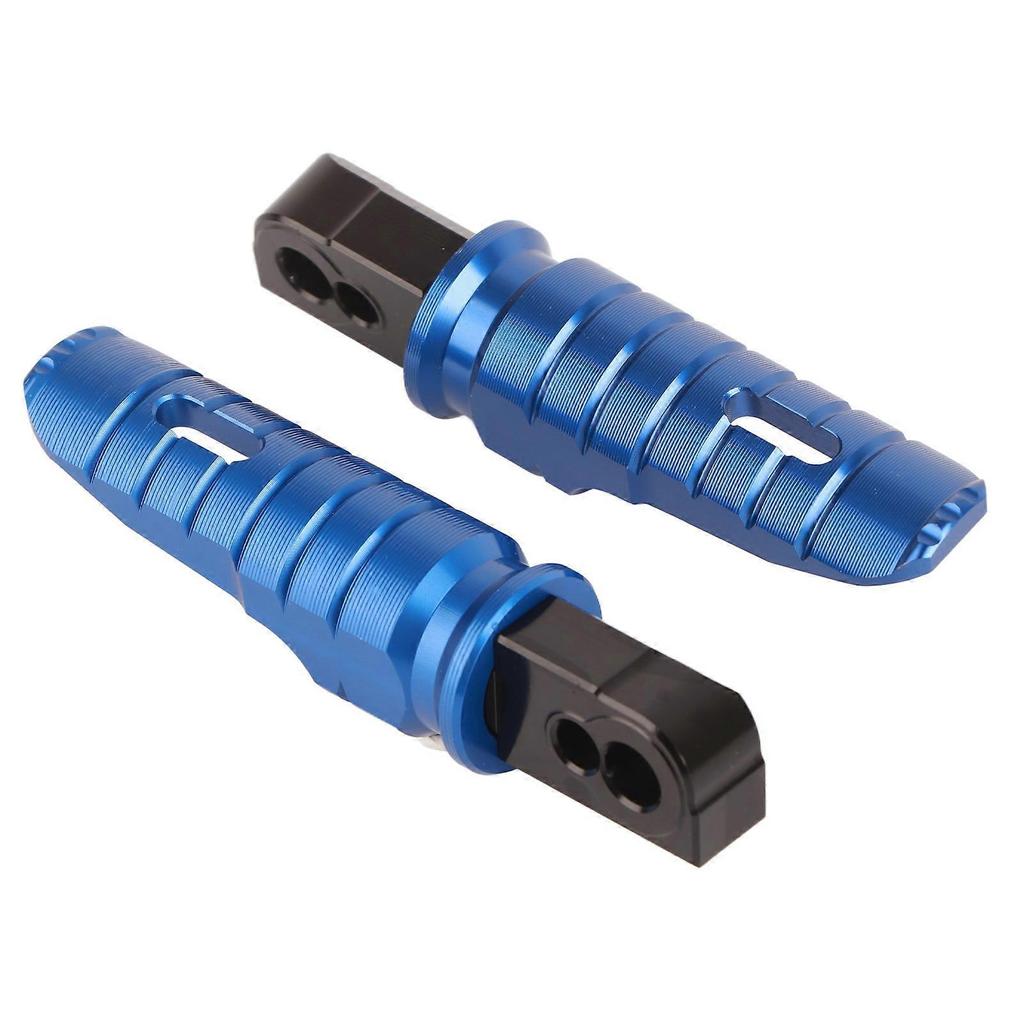 Pair Motorcycle Footrest Rear Foot Peg FP257-Set Fit for SUZUKI GSXS1000 GSXR600 GSR750(Blue )