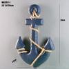 Sailor Personality Ornament Mediterranean Helmsman Anchor Combination Bedroom Decoration