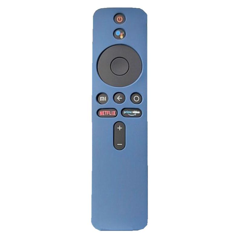 

Remote Control Covers for Xiaomi Mi Box S Mibox 4 International Edition Silicone Shockproof Protector Dustproof Case Soft Sleeve синий
