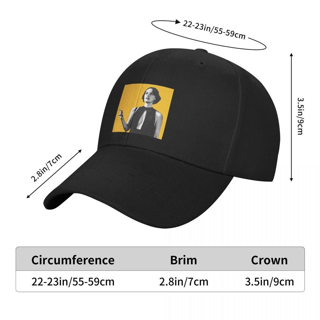 Fleabag noir Baseball Cap Golf Hat Man Beach Bag Snapback Cap Hats For Men Women's