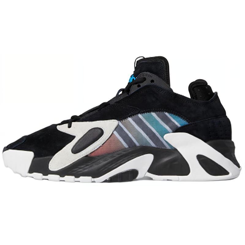 Adidas Streetball Black Bold Aqua Sneakers EG9009 36