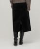 Musinsa Standard Woman Women'S Corduroy Midi Skirt [Black]