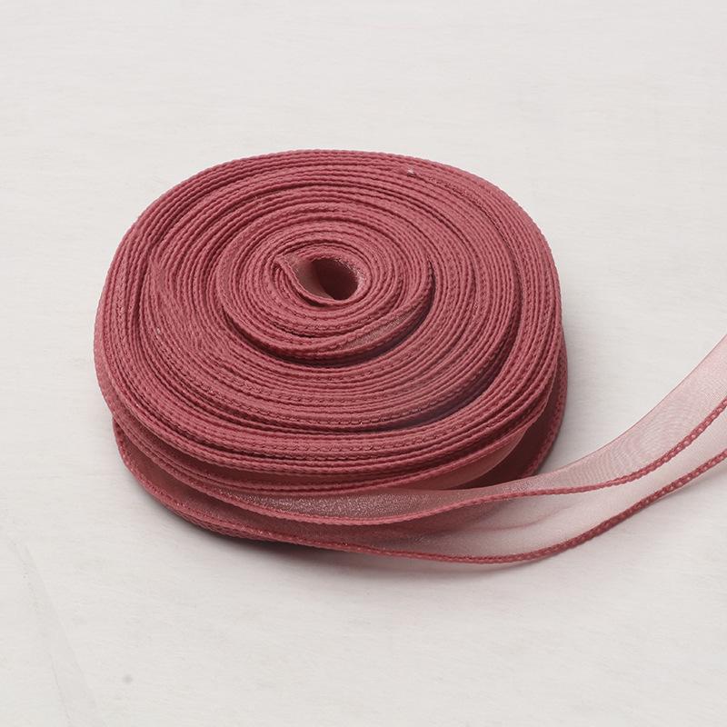 Coreless Iridescent Fishtail Satin Ribbon for Bouquet Packaging