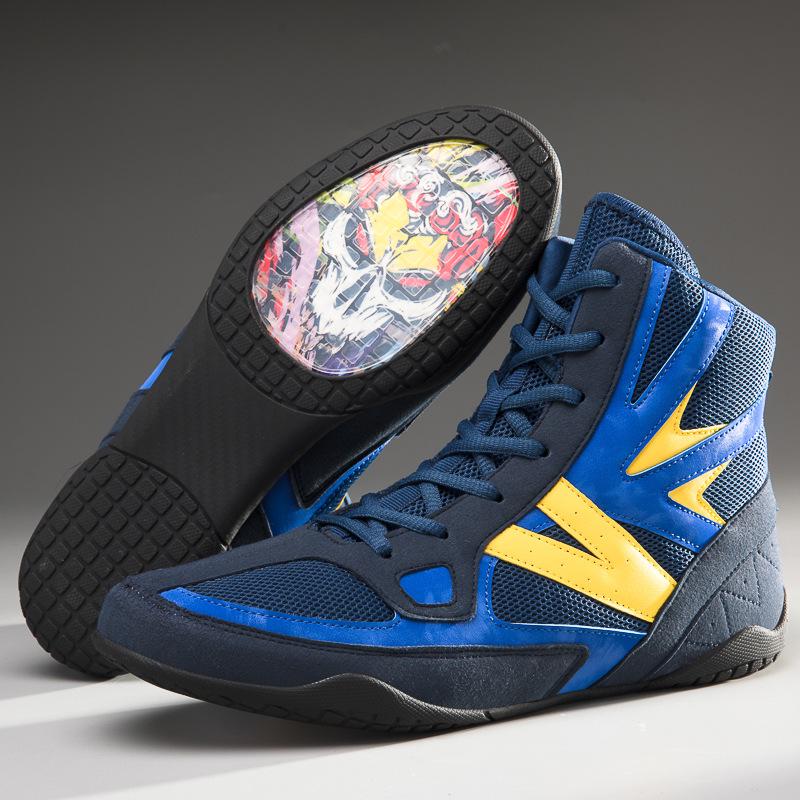 Unisex Non-slip Boxing and Wrestling Shoes - Lightweight, Wear-resistant, Anti-fall Design