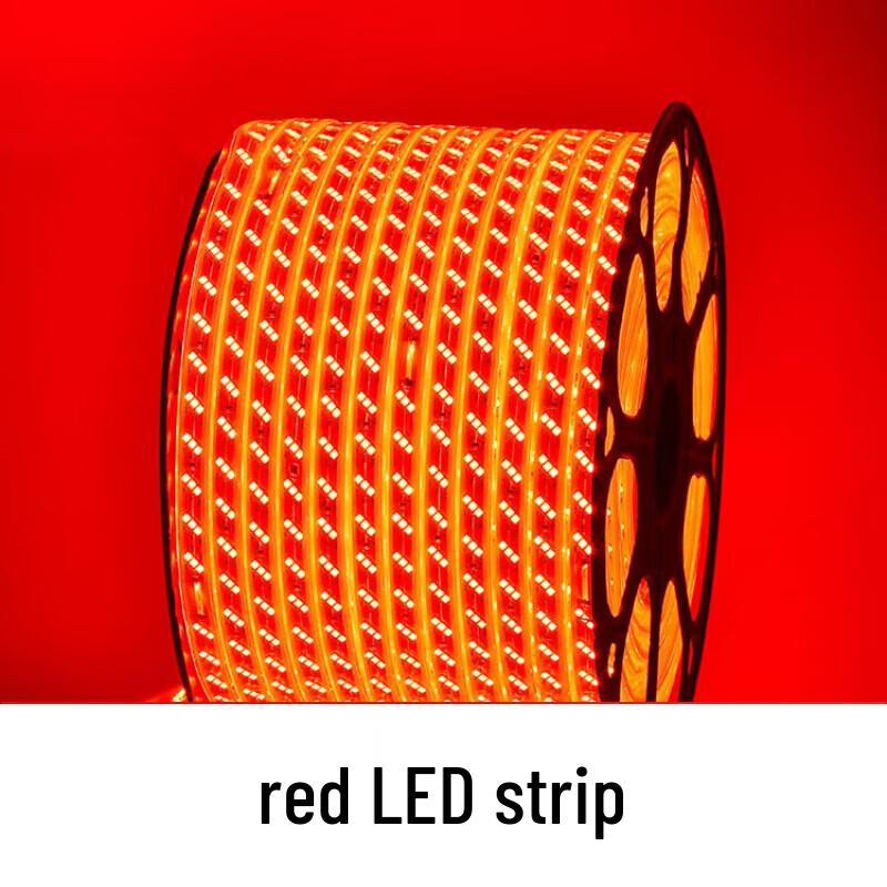 Outdoor Waterproof 220V Red LED Strip Light