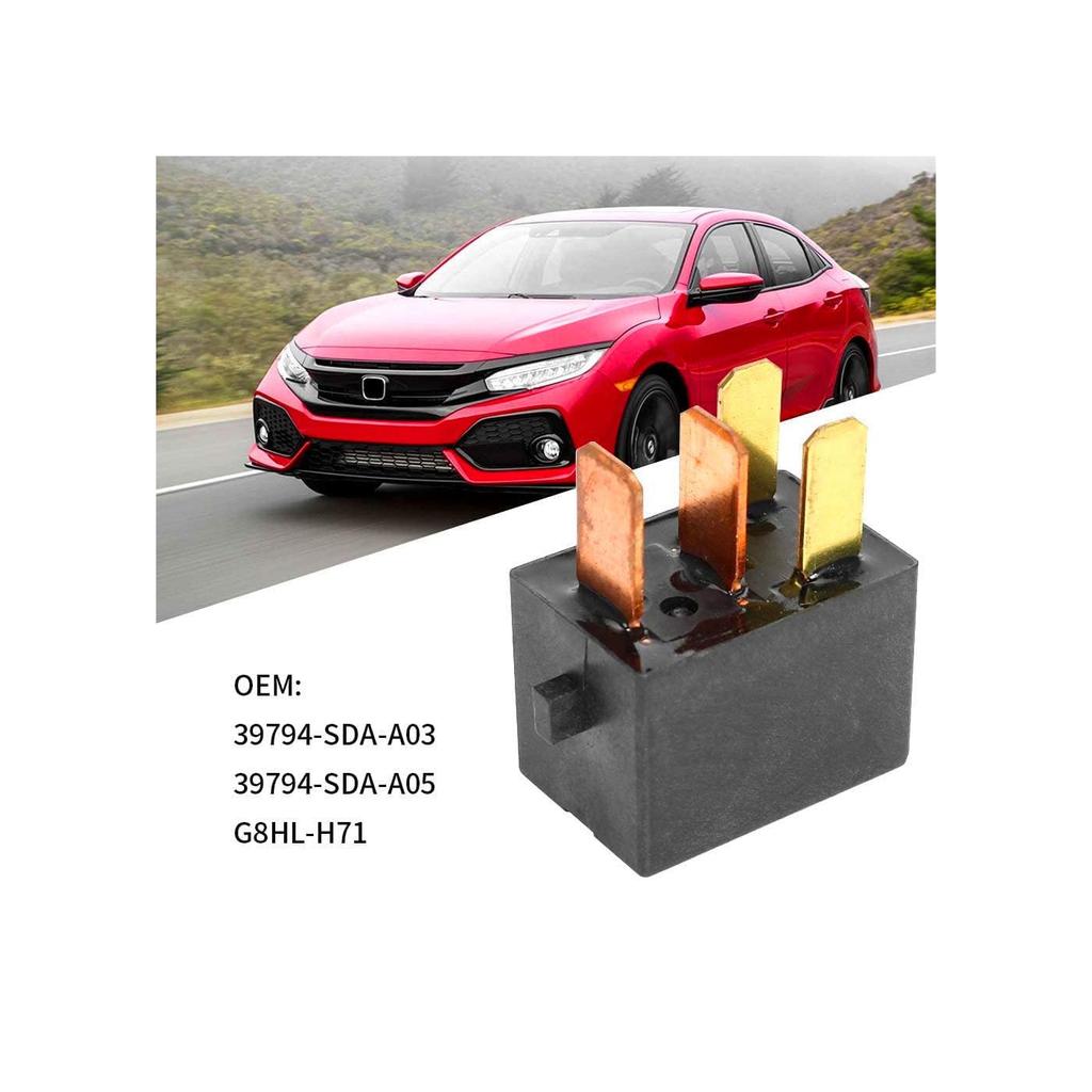 Mirhua Kompressorrelais G8HL-H71-12VDC 25A Universell [2 Stück] Anlasser 4 Pins 4 Anschlüsse