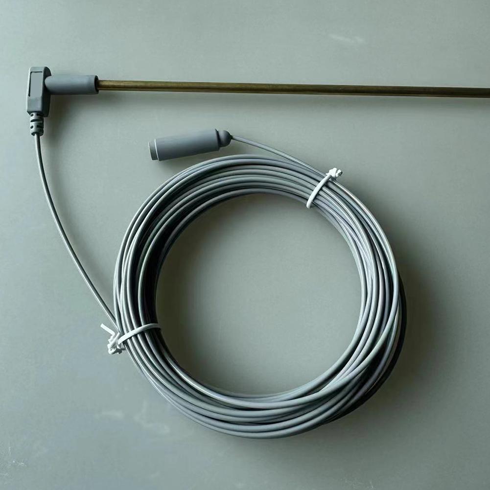 30cm Grounding RodGround Rod Driverwith 2 Ground Wire EasyTo Us For Grounded Mats Pads Sheets Anti-Static Safety Discharge