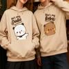 Bubu Dudu Bären Pärchen Kapuzenpullover Passendes Outfit für Ihn und Sie Lässige Süße Pärchen Outfits Herbst Winter Herren Damen Tägliche Kleidung